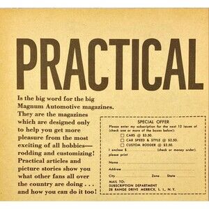 Magnum Automotive Magazines-Subscription offer for 'Cars-Car Speed-Custom Rodder